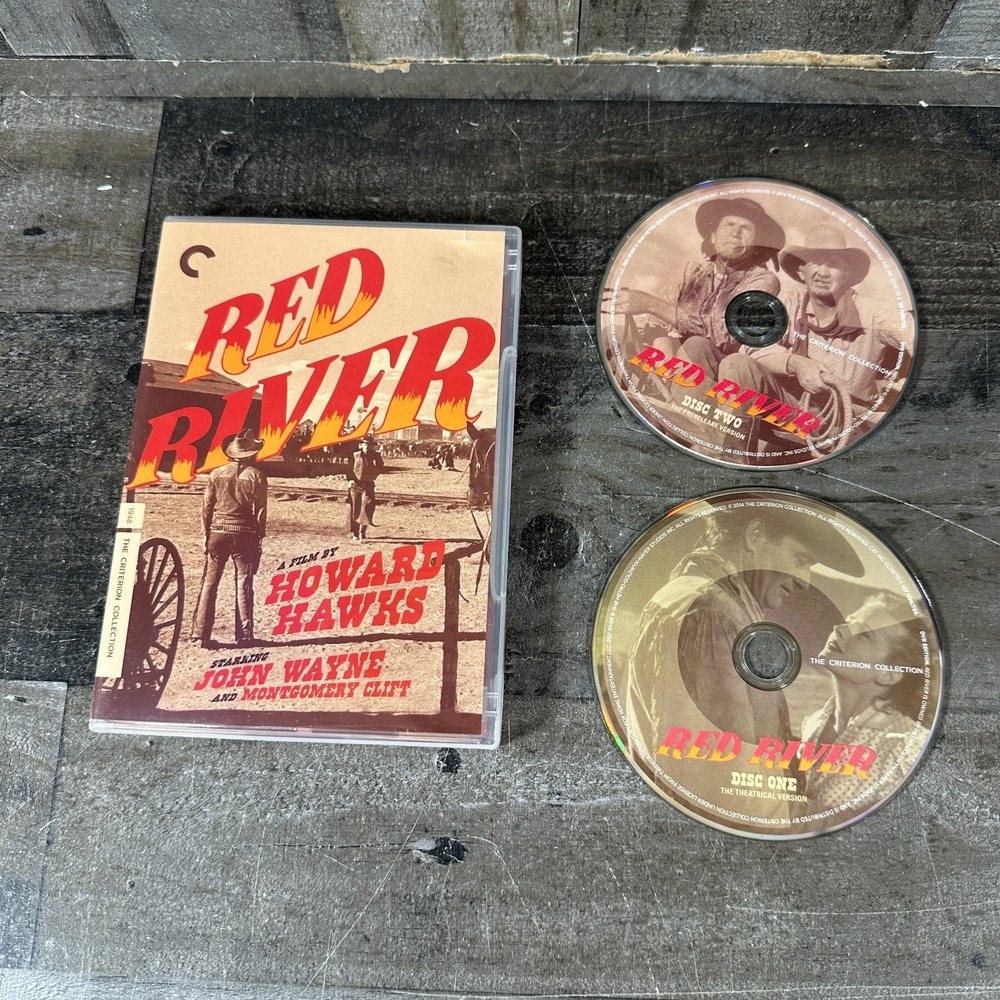 Red River (BW) (1948) - DVD By John Wayne,Montgomery Clift,Joanne Dru - Tested